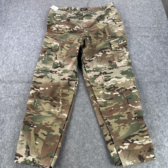 TRU-SPEC Tactical Cargo Pants Mens XL Regular OCP Scorpion Camo NYCO Ripstop